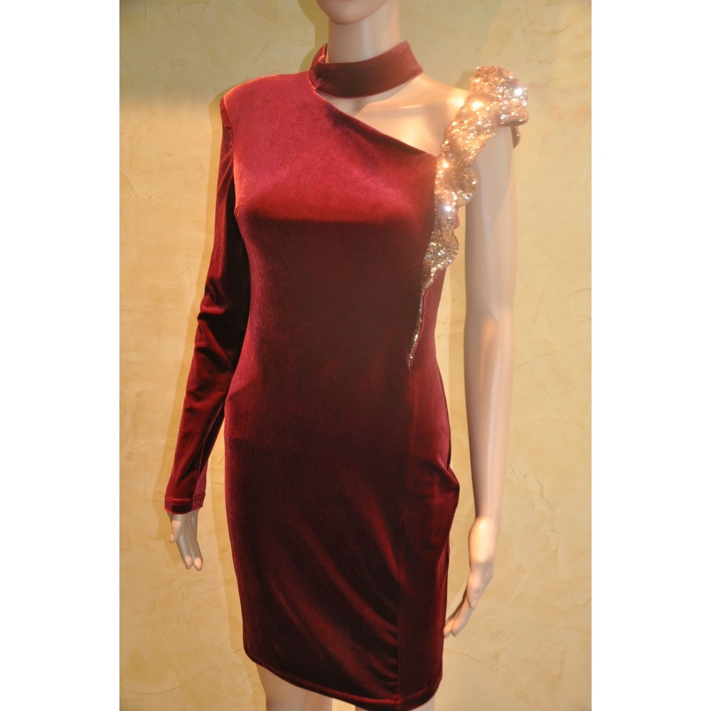 Valentine Day Sale Roberto Cavalli Dress with Gold